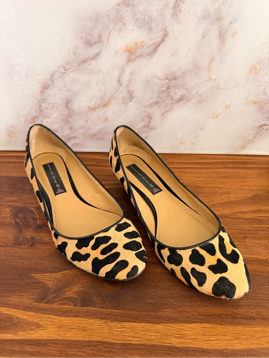Steven By Steve Madden Shoes - Leopard print Ballet wedge in Tan and Black